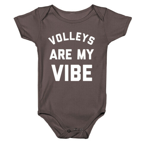 Volleys Are My Vibe Baby One-Piece