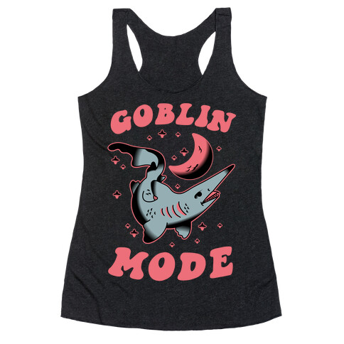 Goblin Mode (Goblin Shark) Racerback Tank Top