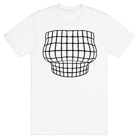 Retro 3D Bust T-Shirt
