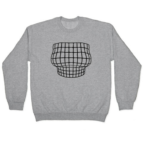 Retro 3D Bust Pullover