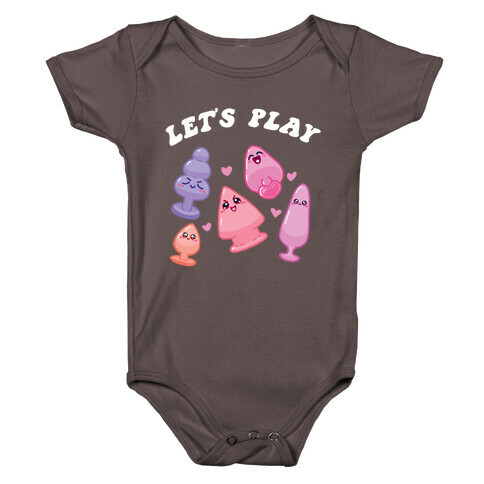 Let's Play (Kawaii Plugs) Baby One-Piece