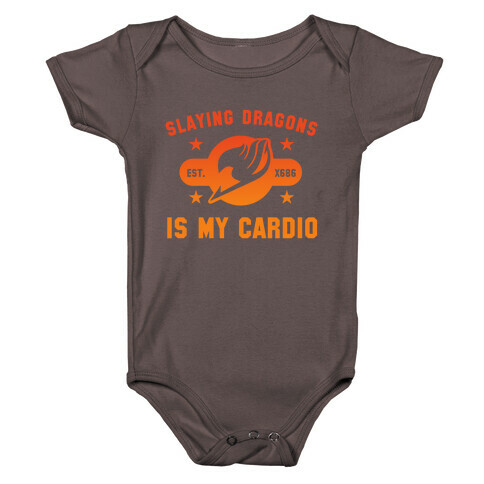 Slaying Dragons Is My Cardio Baby One-Piece