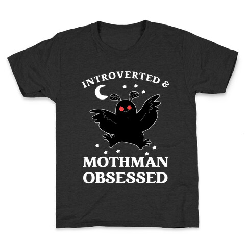 Introverted And With Mothman Kids T-Shirt