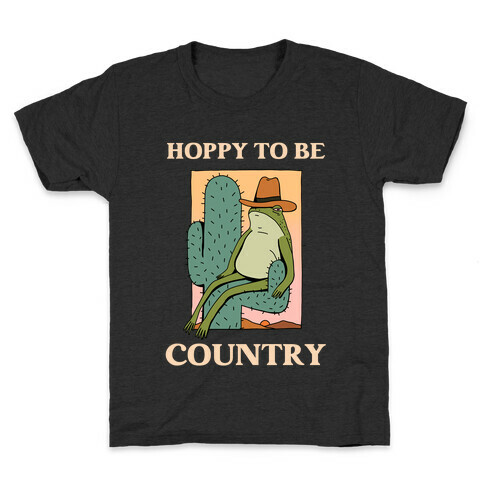 Hoppy To Be Country Kids T-Shirt
