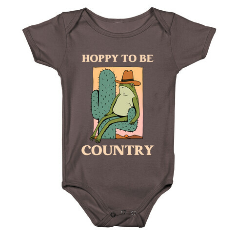 Hoppy To Be Country Baby One-Piece