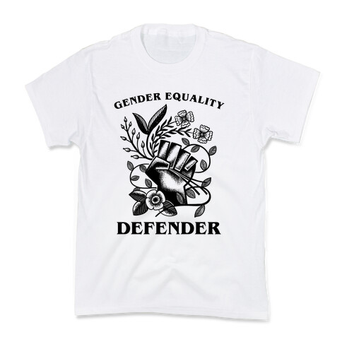 Gender Equality Defender Kids T-Shirt