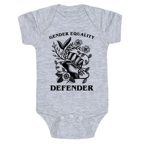 Gender Equality Defender Baby One-Piece