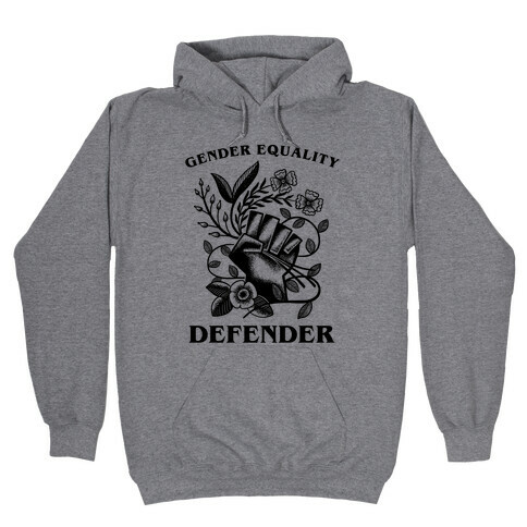 Gender Equality Defender Hooded Sweatshirt