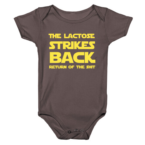 The Lactose Strikes Back... Return of the Shit Baby One-Piece