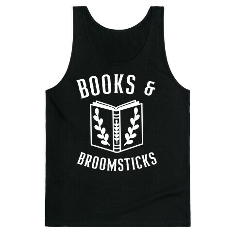 Books And Broomsticks Tank Top