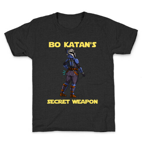 Bo Katan's Secret Weapon Kids T-Shirt