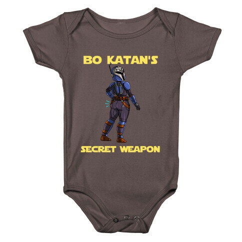 Bo Katan's Secret Weapon Baby One-Piece