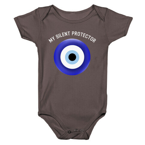 The Eye Is My Silent Protector Baby One-Piece