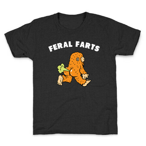 Feral Farts Kids T-Shirt