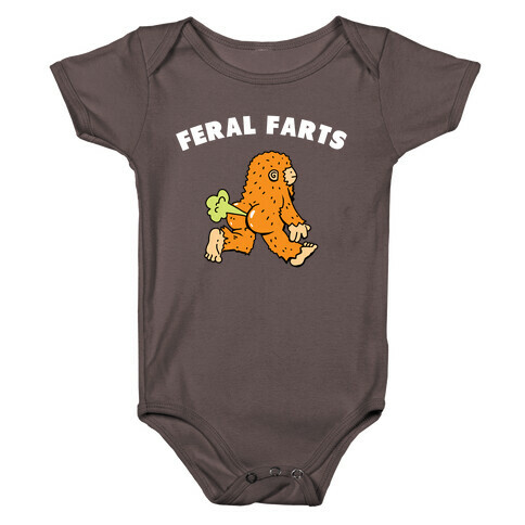 Feral Farts Baby One-Piece