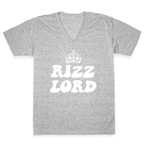 Rizz Lord V-Neck Tee Shirt