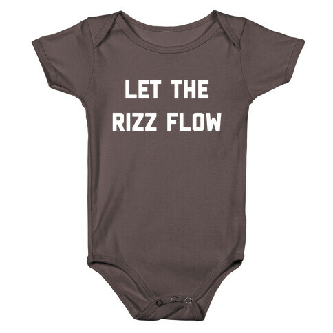 Let The Rizz Flow Baby One-Piece