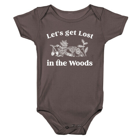 Let's Get Lost In the Woods Baby One-Piece