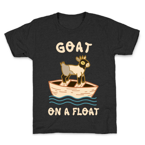 Goat On A Float Kids T-Shirt
