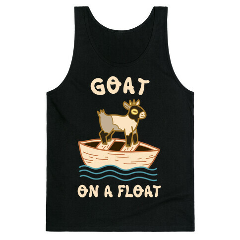 Goat On A Float Tank Top