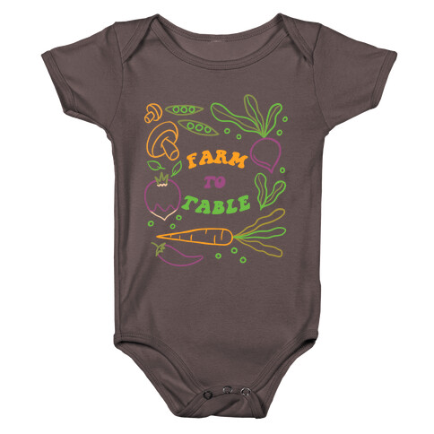 Farm To Table Baby One-Piece