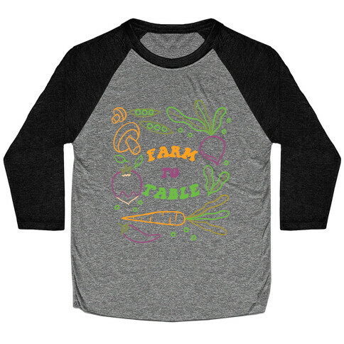 Farm To Table Baseball Tee