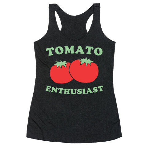 Tomato Enthusiast Racerback Tank Top