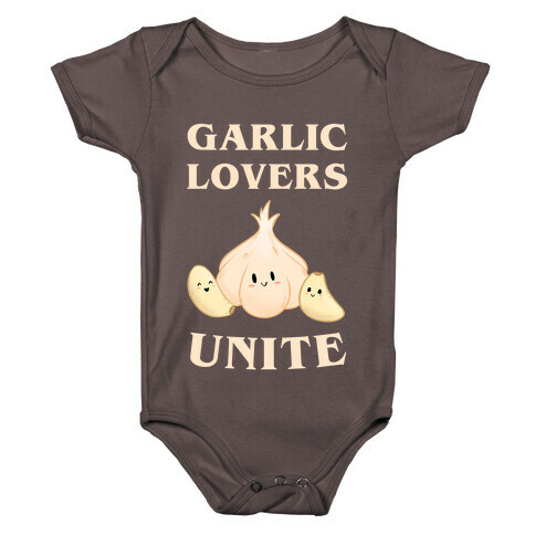Garlic Lovers Unite Baby One-Piece