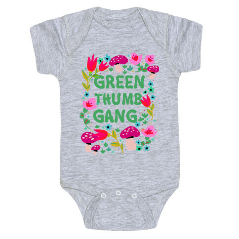 Green-thumb Gang Baby One-Piece