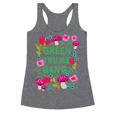 Green-thumb Gang Racerback Tank Top