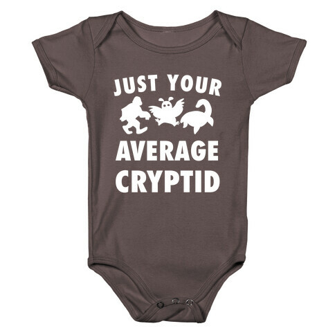 Just Your Average Cryptid Baby One-Piece