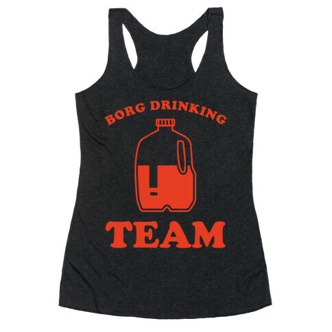 Borg Drinking Team Racerback Tank Top