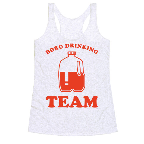 Borg Drinking Team Racerback Tank Top