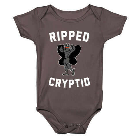 Ripped Cryptid Baby One-Piece