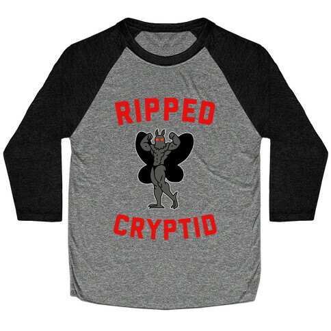 Ripped Cryptid Baseball Tee