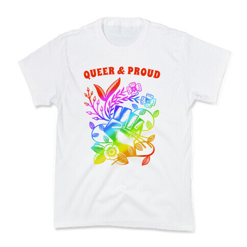 Queer And Proud Kids T-Shirt