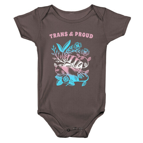 Trans & Proud Baby One-Piece