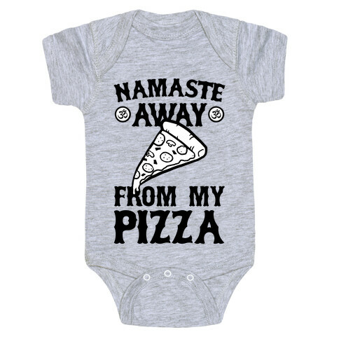 NamaSTE Away From My Pizza Baby One-Piece