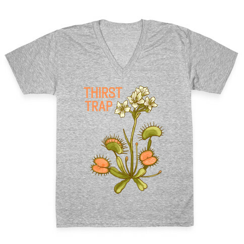 Thirst Trap V-Neck Tee Shirt