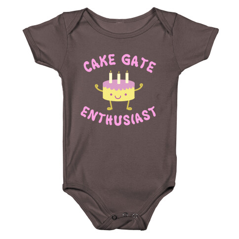 Cake Gate Enthusiast Baby One-Piece
