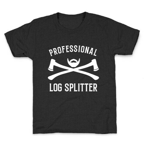 Professional Log Splitter Kids T-Shirt