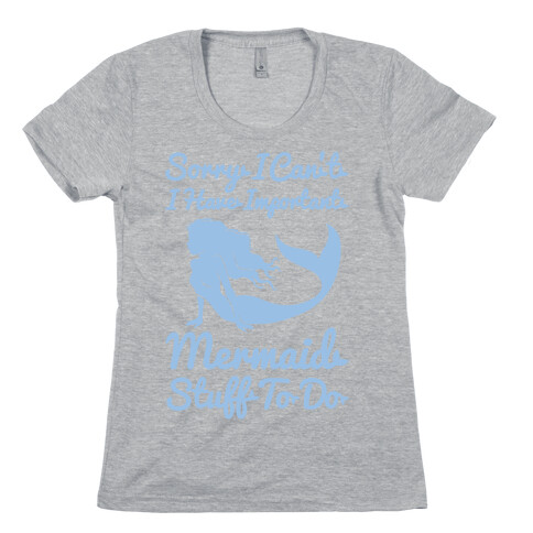 I Have Important Mermaid Stuff To Do Womens T-Shirt