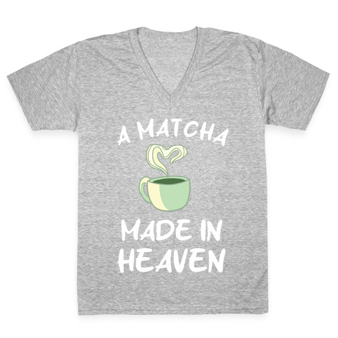 Matcha Made In Heaven V-Neck Tee Shirt