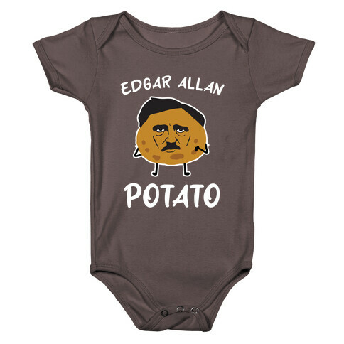 Edgar Allan Potato  Baby One-Piece