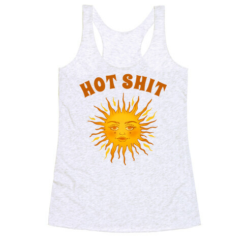 HOT SHIT Racerback Tank Top