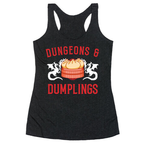 Dungeons And Dumplings Racerback Tank Top