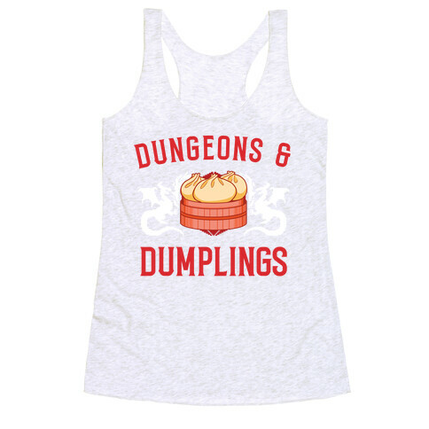 Dungeons And Dumplings Racerback Tank Top