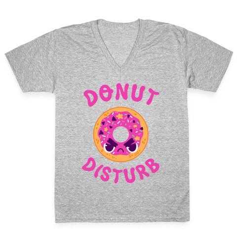 Donut Disturb V-Neck Tee Shirt