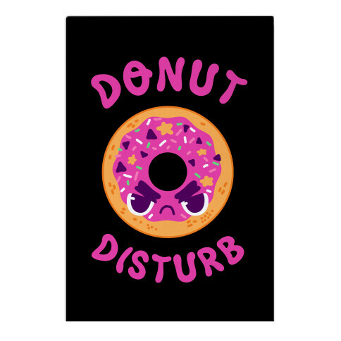 Donut Disturb Garden Flag