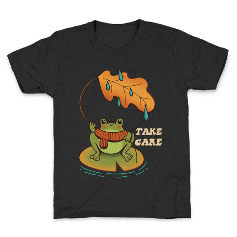 Take Care Frog Kids T-Shirt
